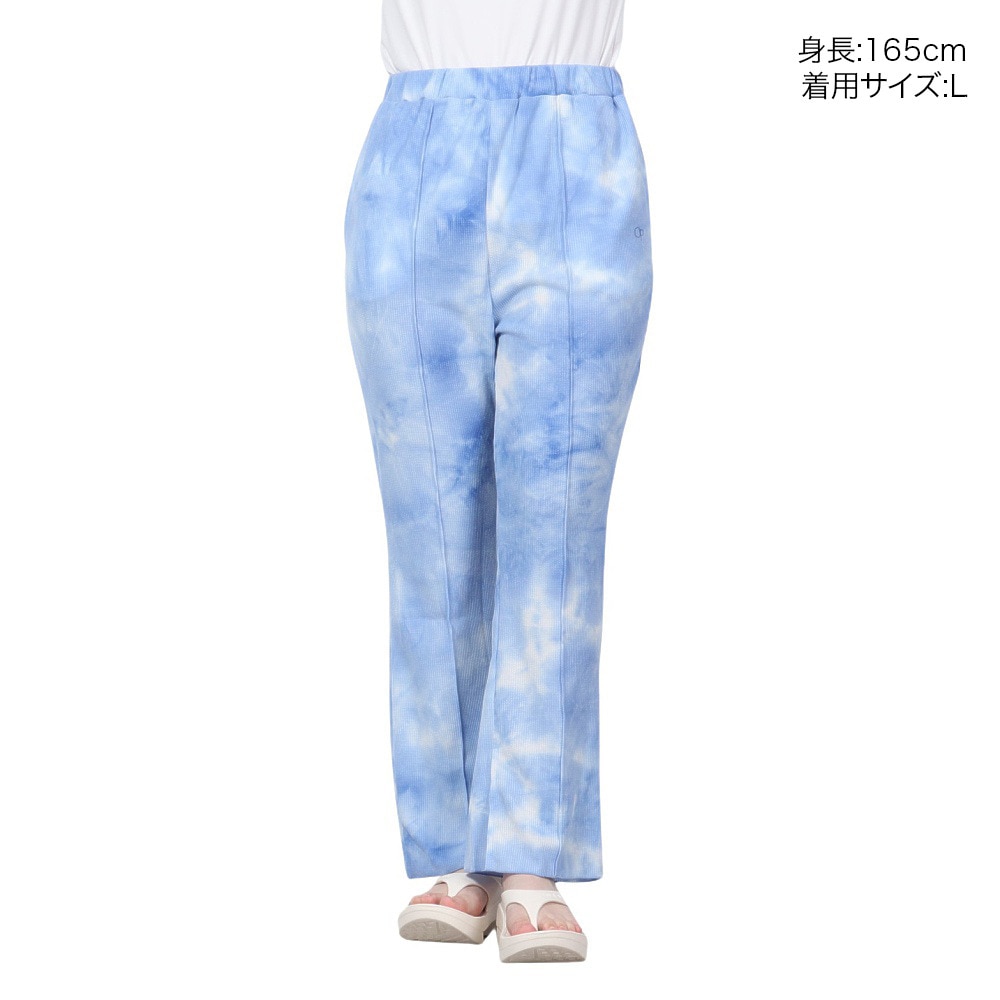 オーシャンパシフィック（Ocean Pacific）（レディース）水着 パンツ 水陸両用 UVカット ワッフルUVロングパンツ 522482BLU