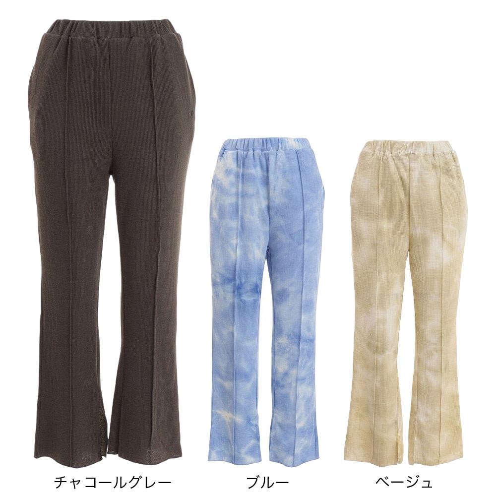 オーシャンパシフィック（Ocean Pacific）（レディース）水着 パンツ 水陸両用 UVカット ワッフルUVロングパンツ 522482BEG