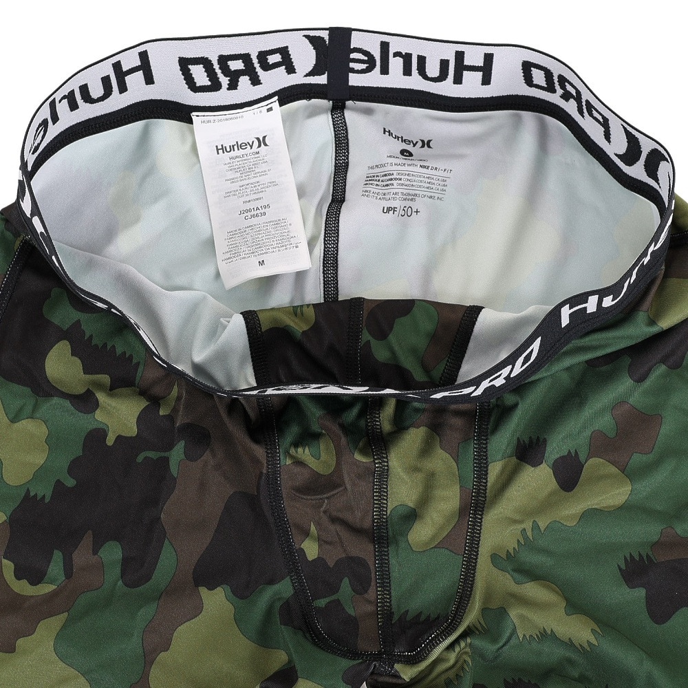 ハーレー（HURLEY）（メンズ）ラッシュガード サーフィン パンツ インナー UVカット UPF50+ 紫外線対策 PRO LITE P13 22 CJ6639-325