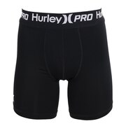 ハーレー（HURLEY）（メンズ）ラッシュガード サーフパンツ ラッシュパンツ UVカット ブラック PRO LIGHT SHORT 13 22 CT1394-010