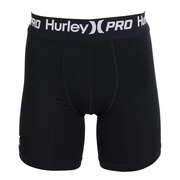 ハーレー（HURLEY）（メンズ）ラッシュガード サーフパンツ ラッシュパンツ UVカット ブラック PRO LIGHT SHORT 13 22 CT1394-010