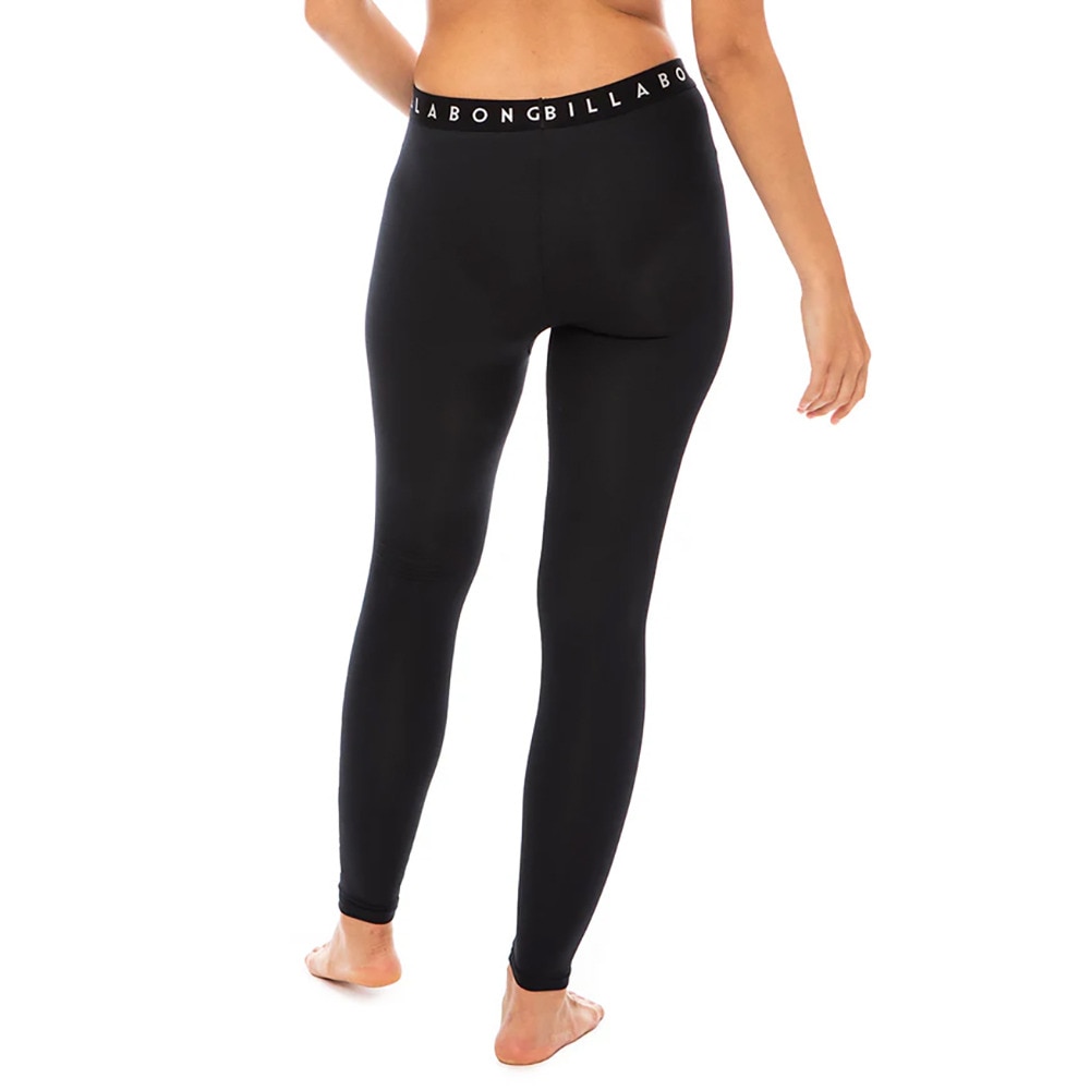 ビラボン（BILLABONG）（レディース）水着 レギンス インナー マリンスポーツ サーフィン UVカット 紫外線対策 LOGO BAND LEGGINGS BD013400 BLK
