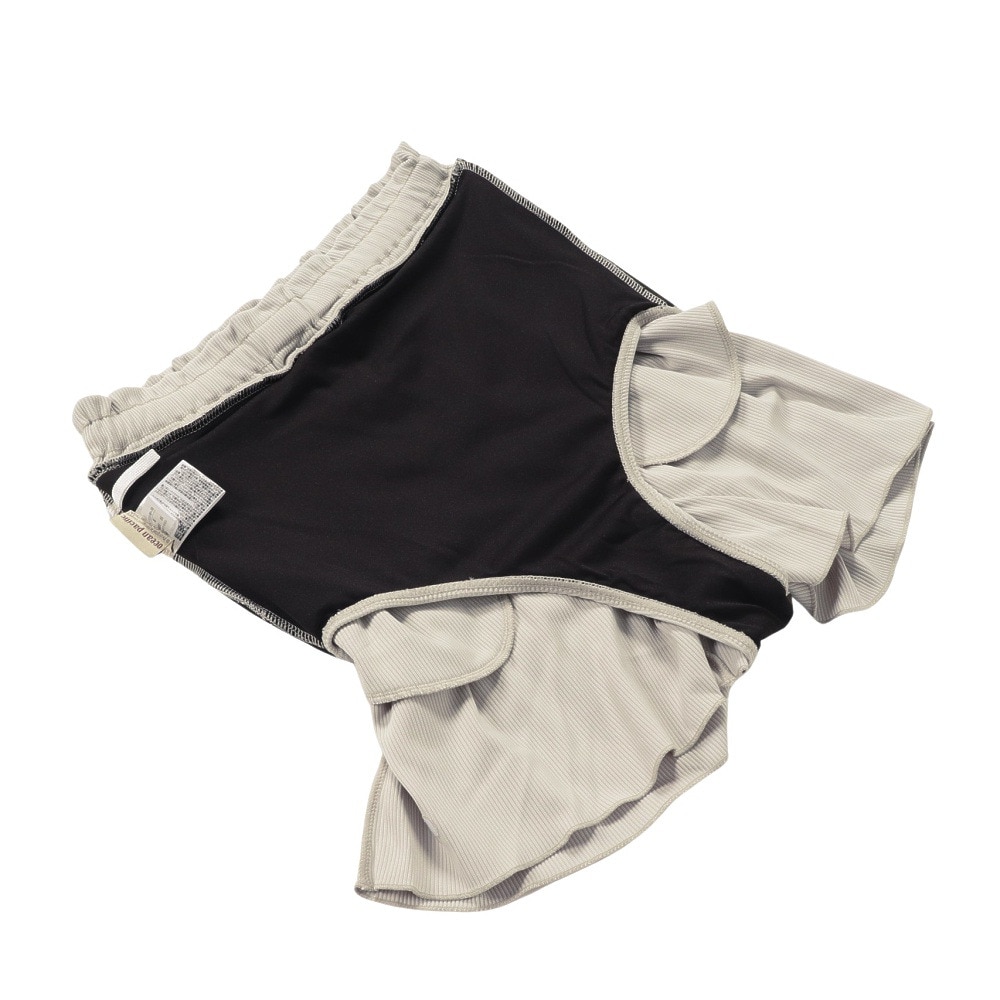 オーシャンパシフィック（Ocean Pacific）（レディース）水着 レディース ショートパンツ 2wayリブショーツ 水陸両用 UVカット 紫外線対策 523406BEG