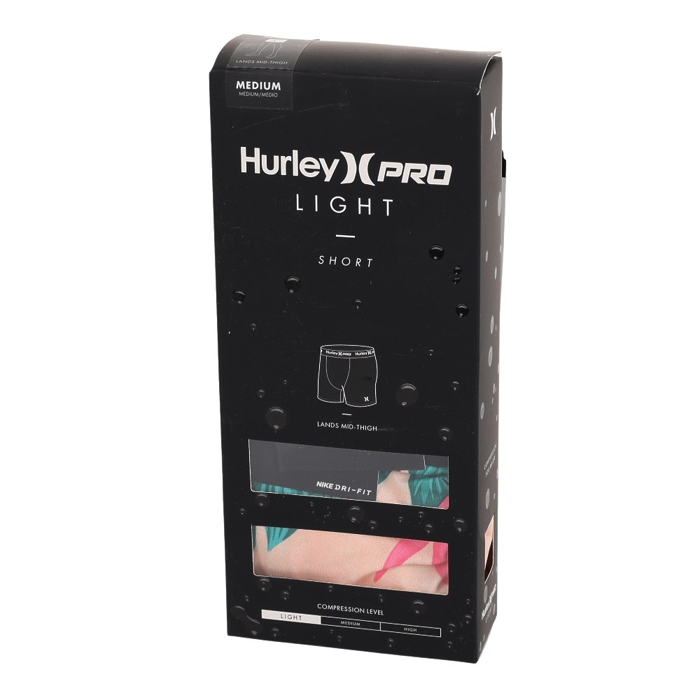 ハーレー（HURLEY）（メンズ）ラッシュガード サーフパンツ UVカット PRO LIG HANOI S13 22 AR0160-814 ベージュ