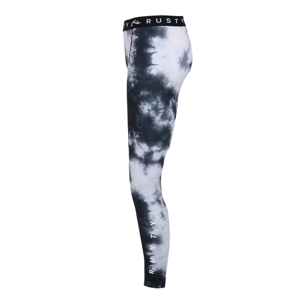 ラスティ（RUSTY）（メンズ）水着 レギンス サーフィン タイダイ柄 ブラック 912493-BLK