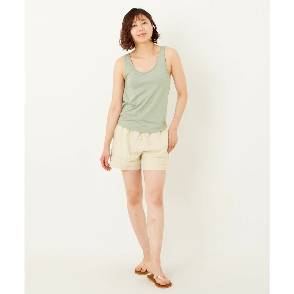 オーシャンパシフィック（Ocean Pacific） ラッシュガード ショートパンツ ハイブリッドショーツ 水陸両用 ベージュ 521451-BEG