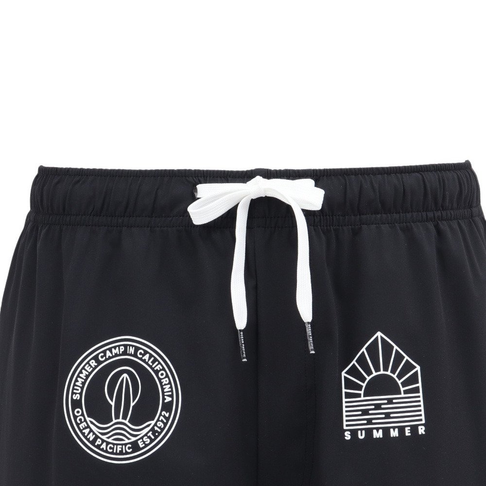 オーシャンパシフィック（Ocean Pacific）（メンズ）ナイロンストレッチショーツ 水陸両用 516478BK