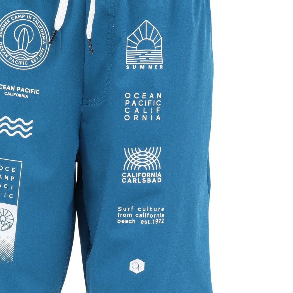オーシャンパシフィック（Ocean Pacific）（メンズ）ナイロンストレッチショーツ 水陸両用 516478DBL