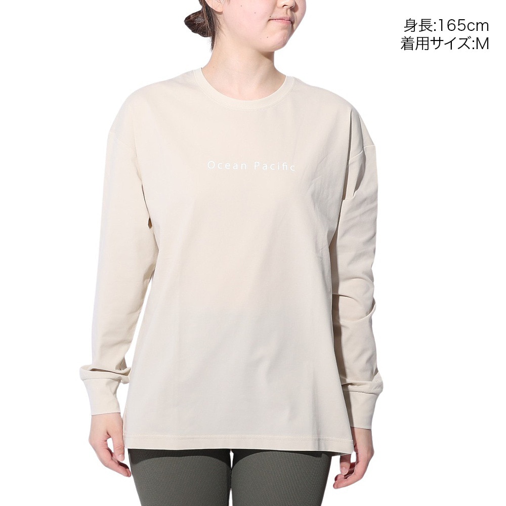 オーシャンパシフィック（Ocean Pacific）（レディース）UV 長袖Tシャツ 522484BRN