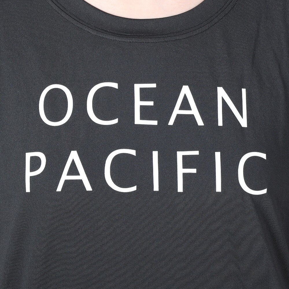 オーシャンパシフィック（Ocean Pacific）（レディース）ラッシュガード 半袖 UVカット 日焼け防止 529462BLK