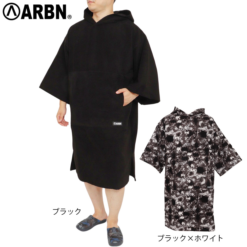 エアボーン（ARBN）（メンズ、レディース）SURF PONCHO ARBNOUT-106PRNT