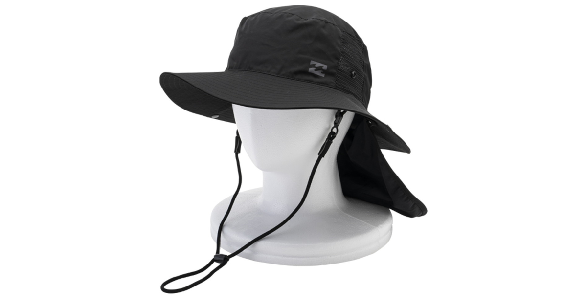 ビラボン（BILLABONG） 帽子 ビーチハット 日よけ 接触冷感 アウトドア レジャー BEACH HAT BD013921 BLK  マリン、ウィンタースポーツ用品はヴィクトリア