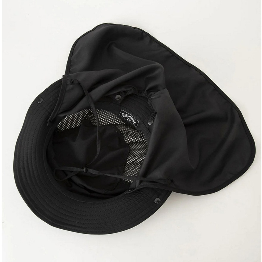 ビラボン（BILLABONG）（メンズ）帽子 サーフハット 水陸両用 UVカット 日焼け対策 SUBMERSIBLE HAT BE01A917 BLK