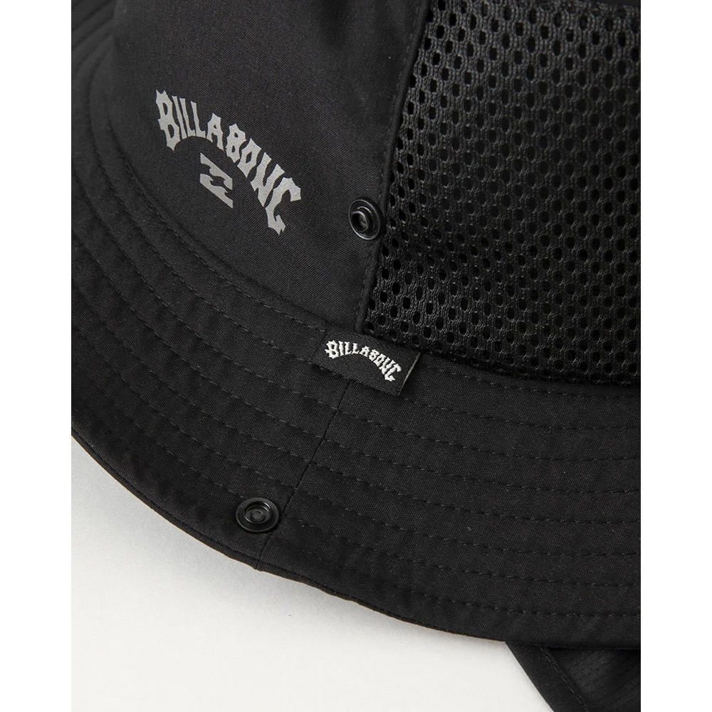 ビラボン（BILLABONG）（メンズ）帽子 サーフハット 水陸両用 UVカット 日焼け対策 SUBMERSIBLE HAT BE01A917 BLK