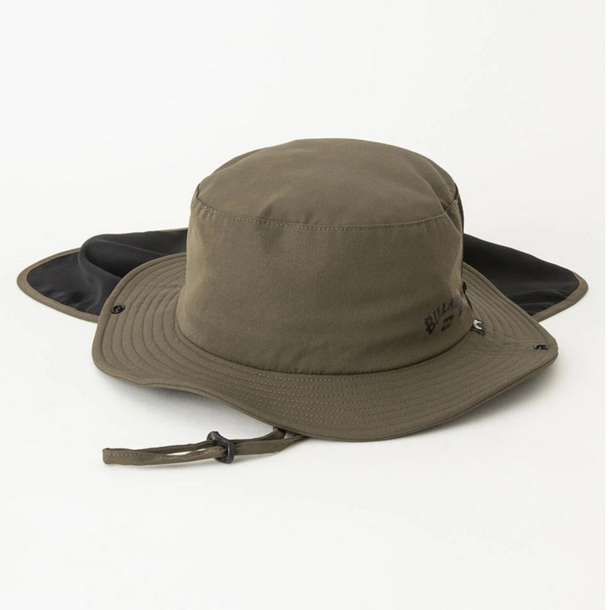 ビラボン（BILLABONG）（メンズ）帽子 サーフハット 水陸両用 UVカット 日焼け対策 SUBMERSIBLE HAT BE01A917 MIL