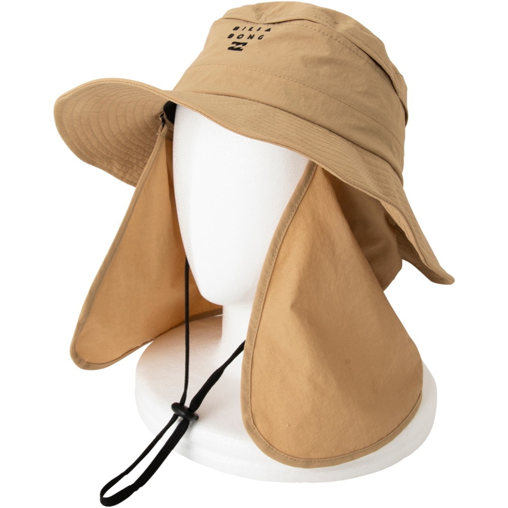 ビラボン（BILLABONG）（レディース）帽子 トレイルハット TRAILS HAT BE01C914 BEG 接触冷感 アウトドア レジャー ビーチ