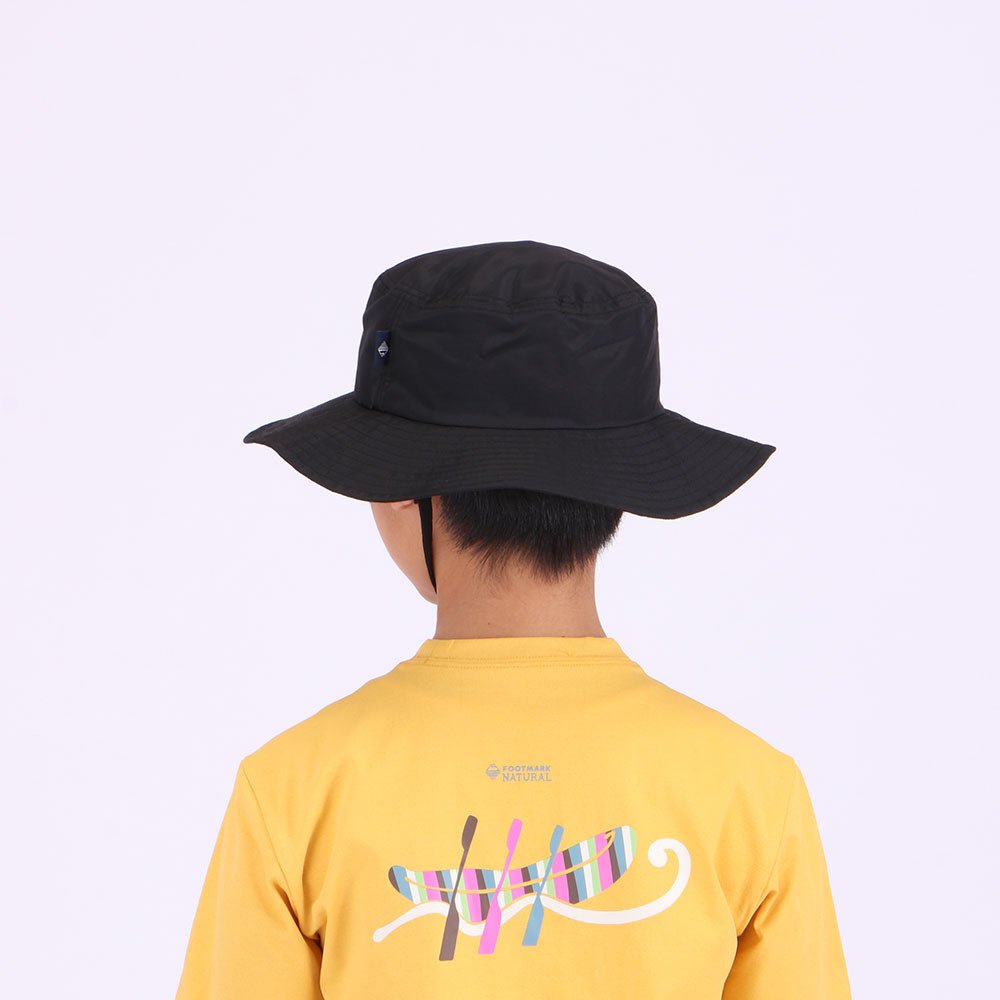 フットマーク（FOOTMARK）（キッズ）帽子 ハット ジュニア UVカット 水陸両用 撥水 防虫 パッカブルハット 3100144-09