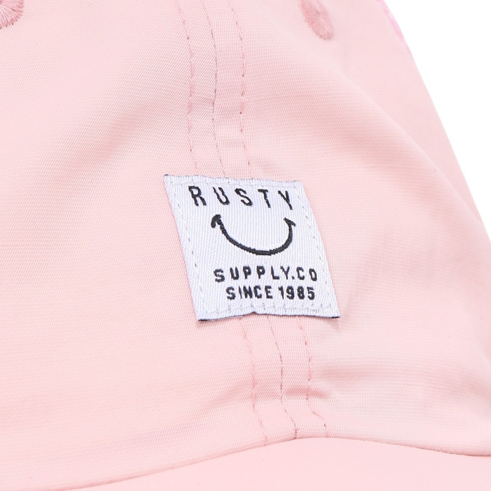 ラスティ（RUSTY）（キッズ）ジュニア 帽子 メッシュ キャップ UVカット 日焼け防止 カバー取り外し サイズ調整 963902PNK