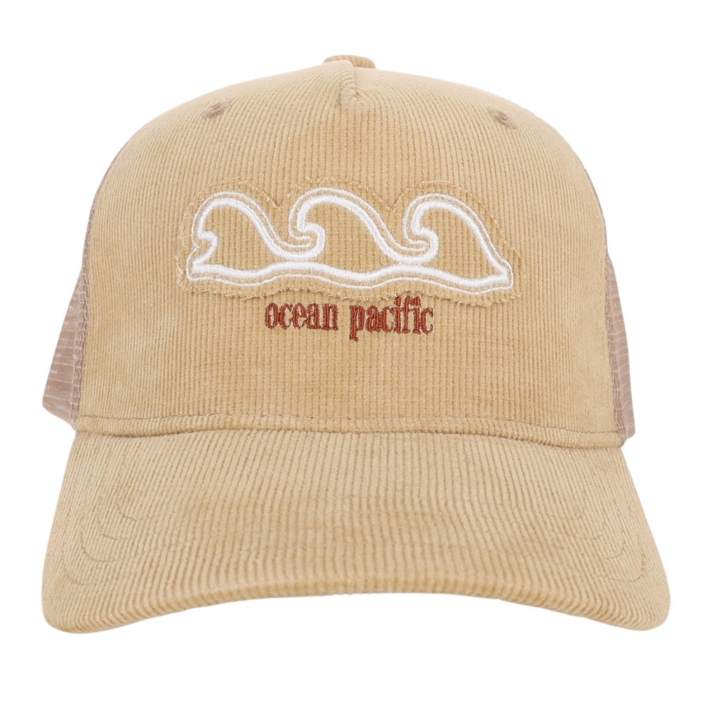 オーシャンパシフィック（Ocean Pacific）（キッズ）帽子 メッシュキャップ ジュニア 子供 ベージュ 560914-BEG