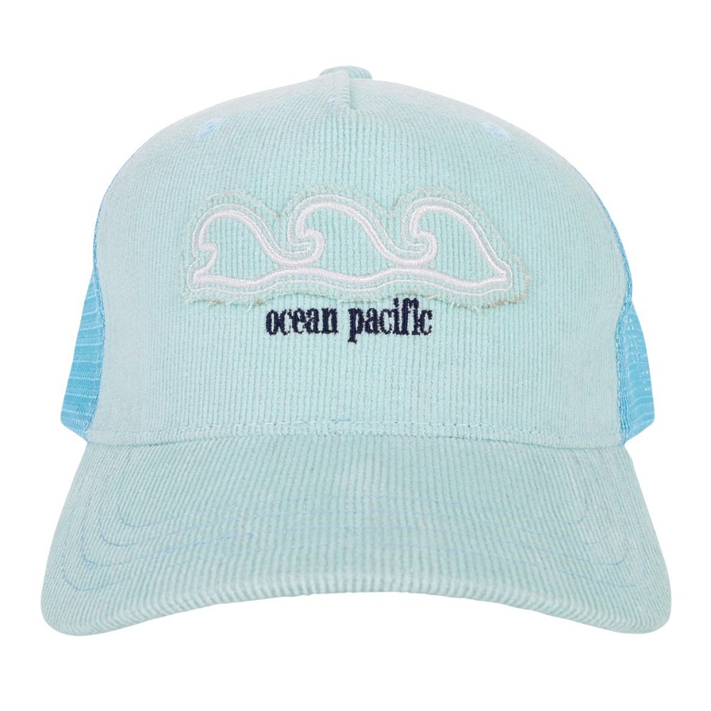 オーシャンパシフィック（Ocean Pacific）（キッズ）帽子 メッシュキャップ ジュニア 子供 サックス 560914-SAX