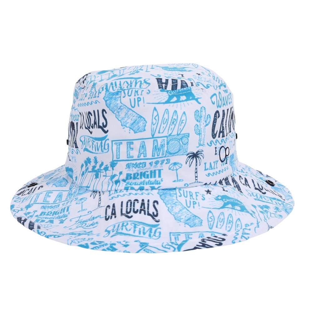 オーシャンパシフィック（Ocean Pacific）（キッズ）帽子 ビーチハット 子供 ジュニア UVカット UPF50+ 日よけ 569927WHT