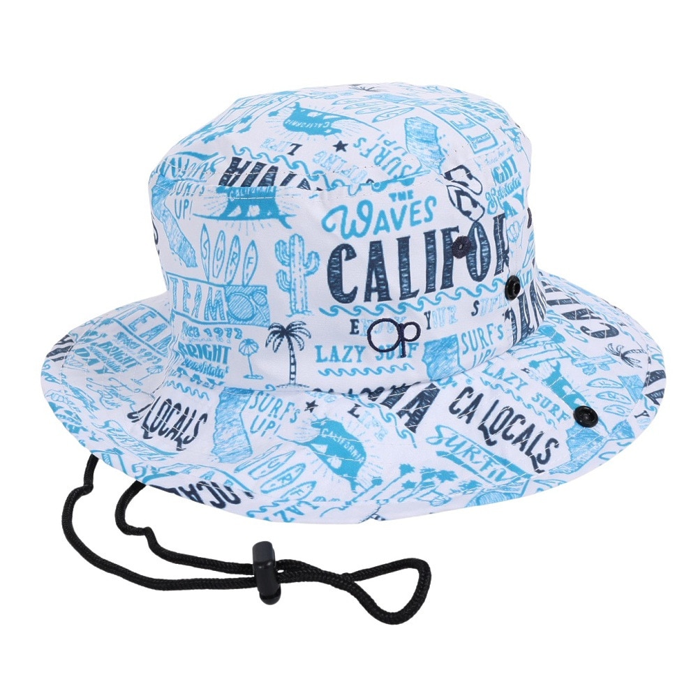オーシャンパシフィック（Ocean Pacific）（キッズ）帽子 ビーチハット 子供 ジュニア UVカット UPF50+ 日よけ 569927WHT