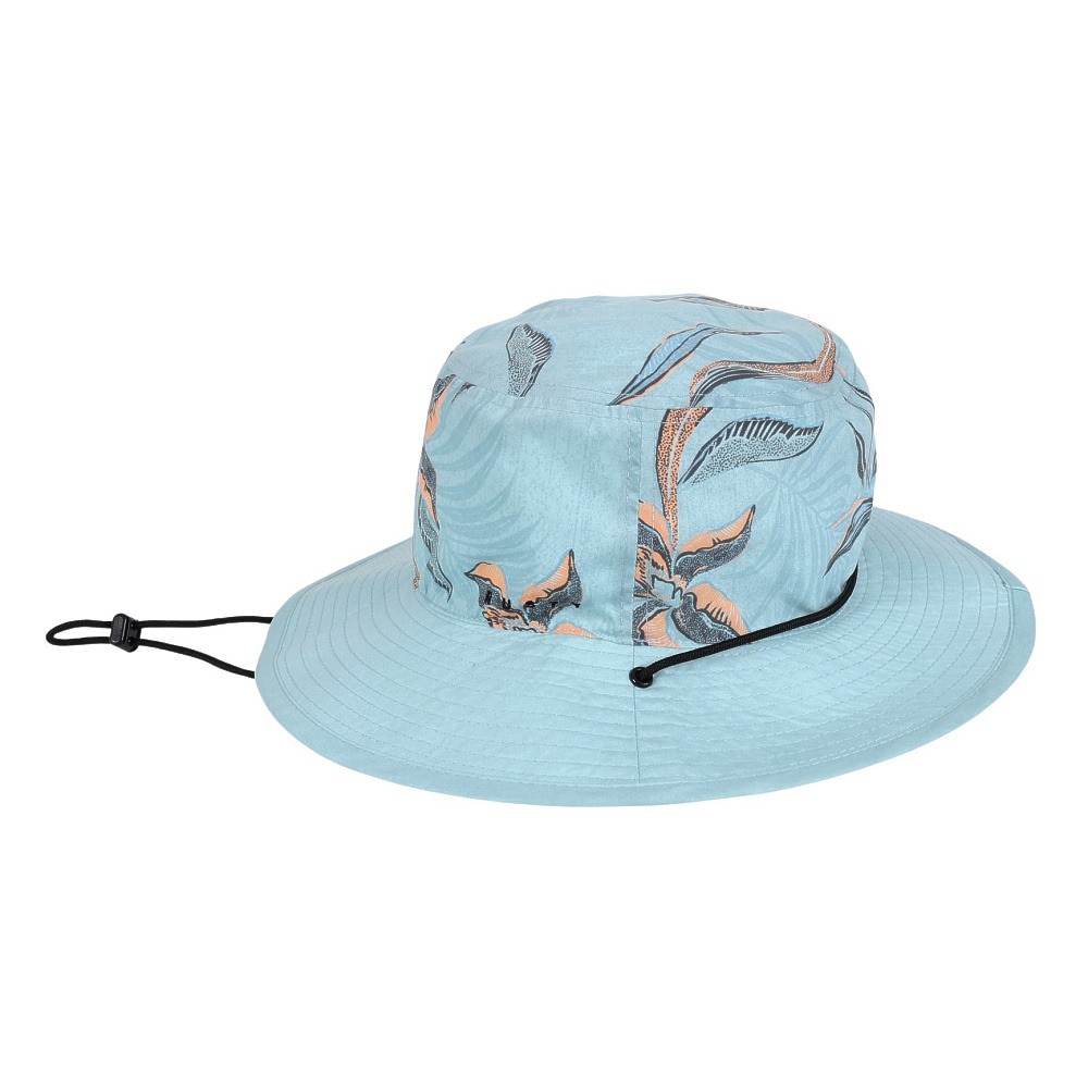 ラスティ（RUSTY）（メンズ）帽子 ハット リバーシブル ボタニカル柄 サーフハット UVカット UPF50+ ブルー 910907-BLU  マリン、ウィンタースポーツ用品はヴィクトリア
