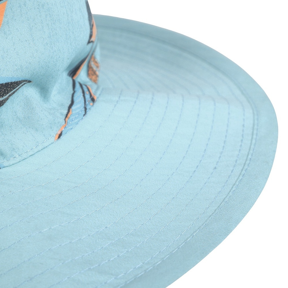 ラスティ（RUSTY）（メンズ）帽子 ハット リバーシブル ボタニカル柄 サーフハット UVカット 910907-BLU