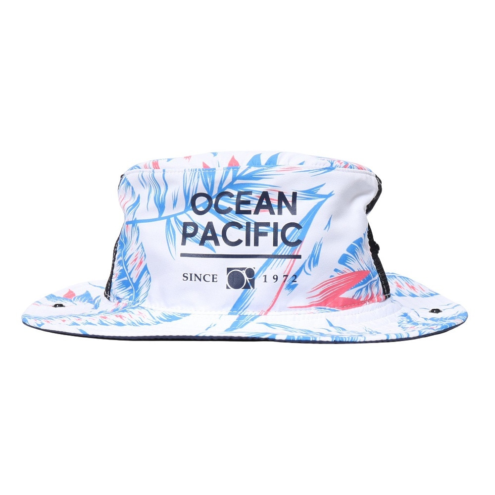 オーシャンパシフィック（Ocean Pacific）（メンズ、レディース）総柄サーフハット 514903WHT
