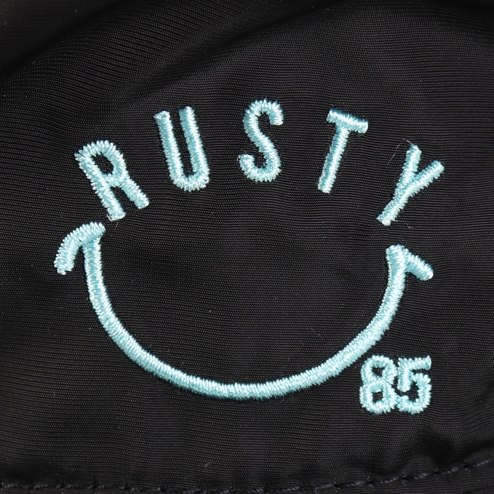 ラスティ（RUSTY）（キッズ）キッズ サーフハット スマイル 964906BLK