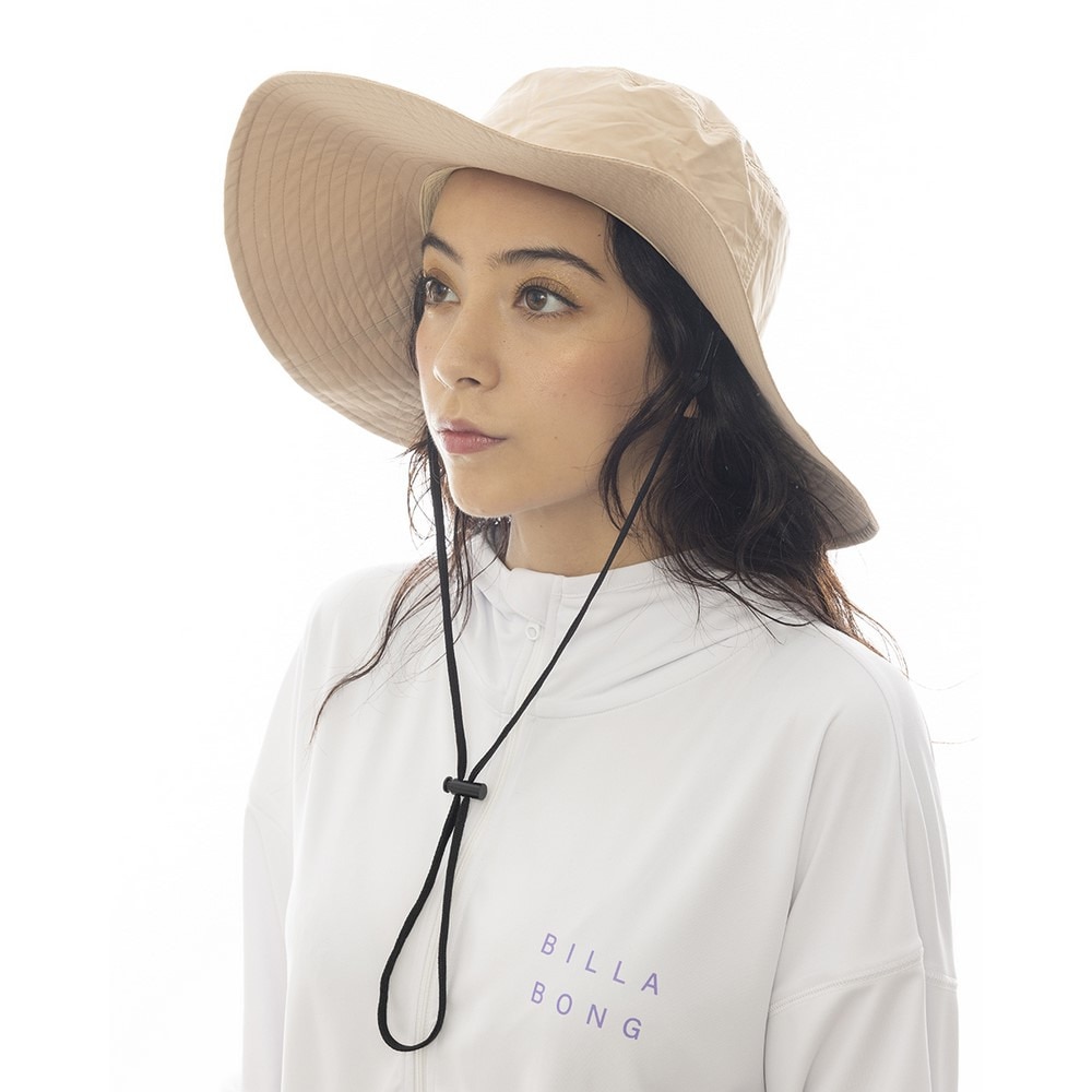 ビラボン（BILLABONG）（レディース）ビーチハット WIDE BF013928 BEG