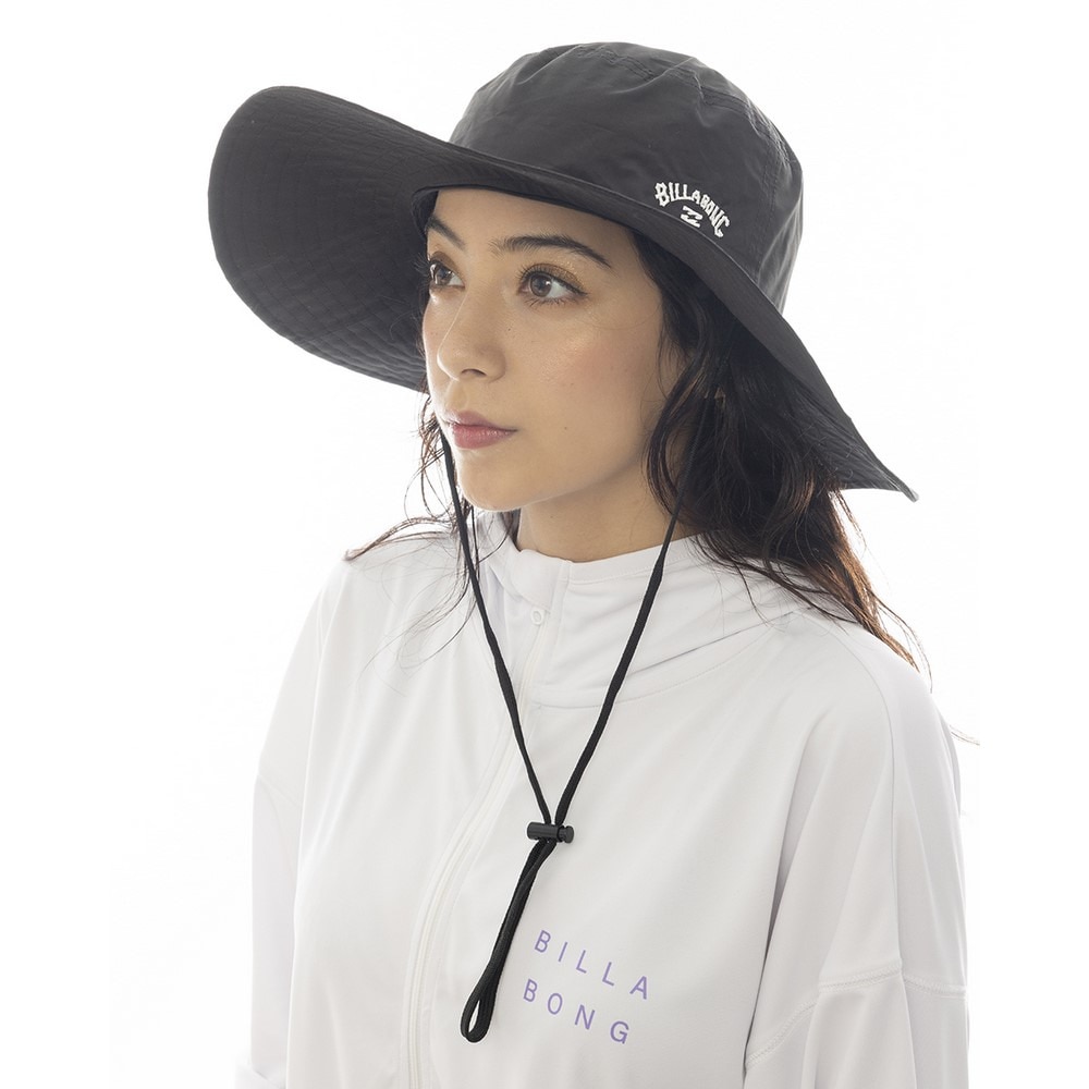 ビラボン（BILLABONG）（レディース）ビーチハット WIDE BF013928 BLK