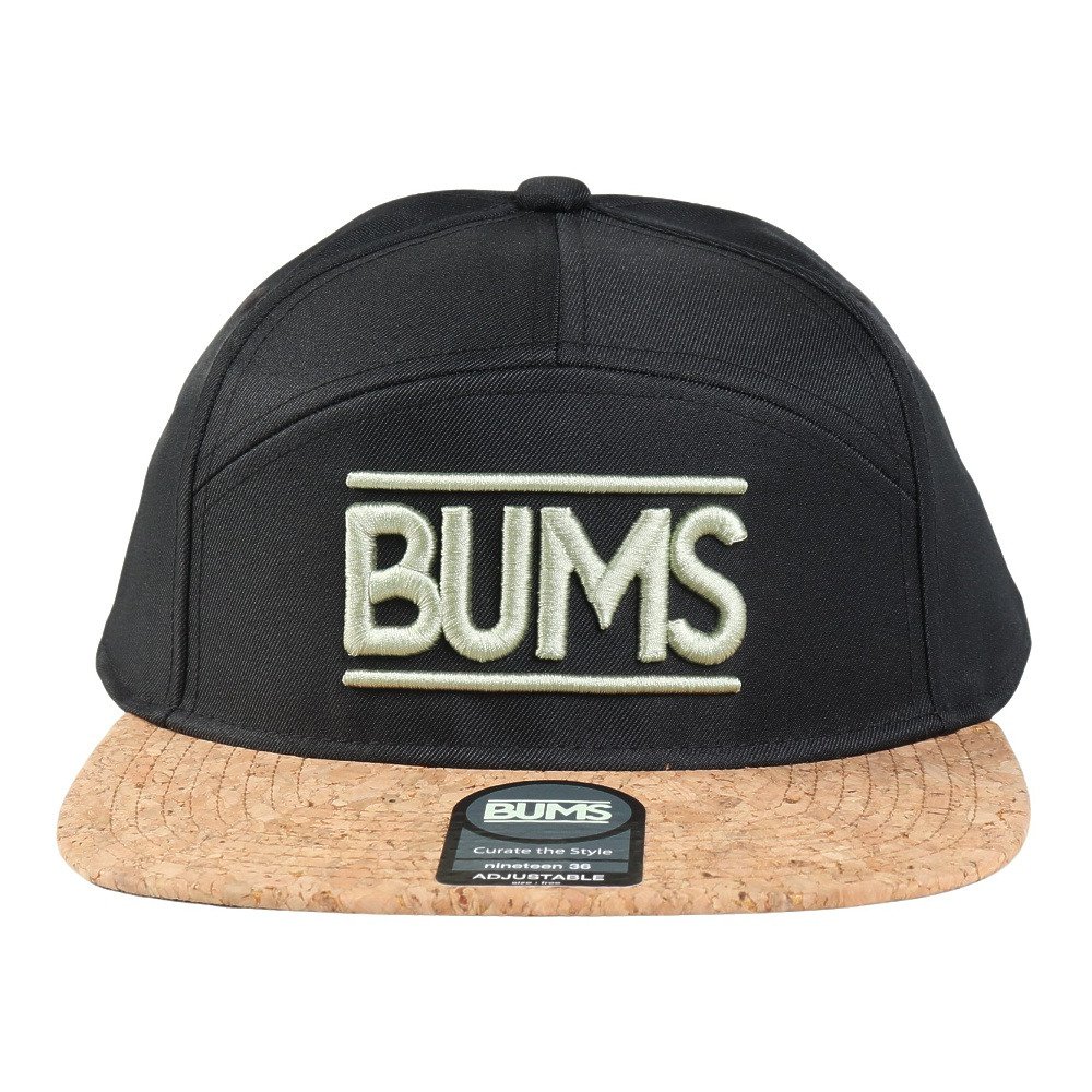 BUMS（BUMS）（メンズ）帽子 キャップ CORK/BK KW-4810