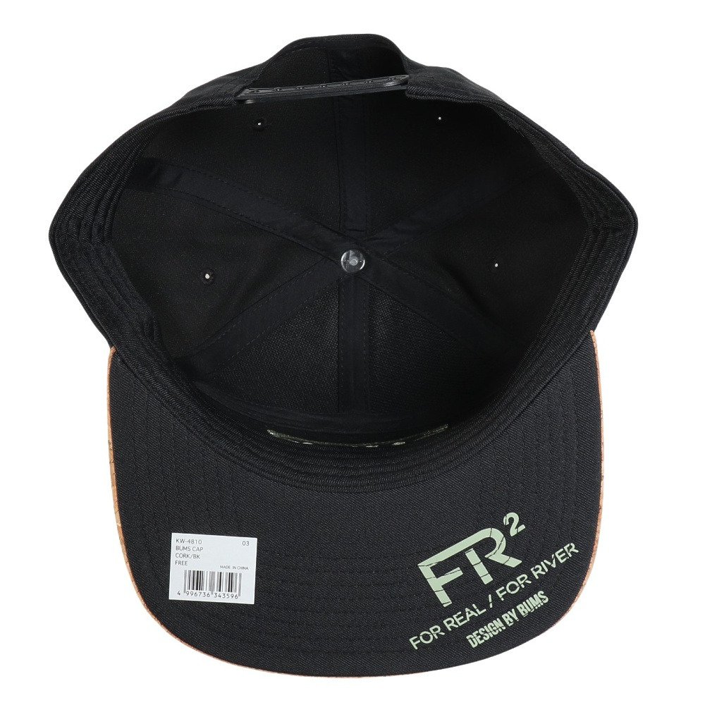BUMS（BUMS）（メンズ）帽子 キャップ CORK/BK KW-4810
