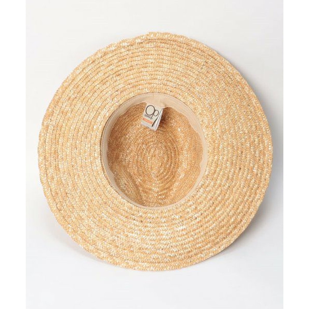 オーシャンパシフィック（Ocean Pacific）（レディース）ハット 麦わら帽子 リゾートハット 日よけ ベージュ 529913-BEG