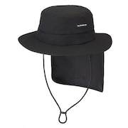 (メンズ、レディース)帽子 ビーチハット UVカット 撥水 UV WATER BEACH HAT 24SP QSA241714 BLK