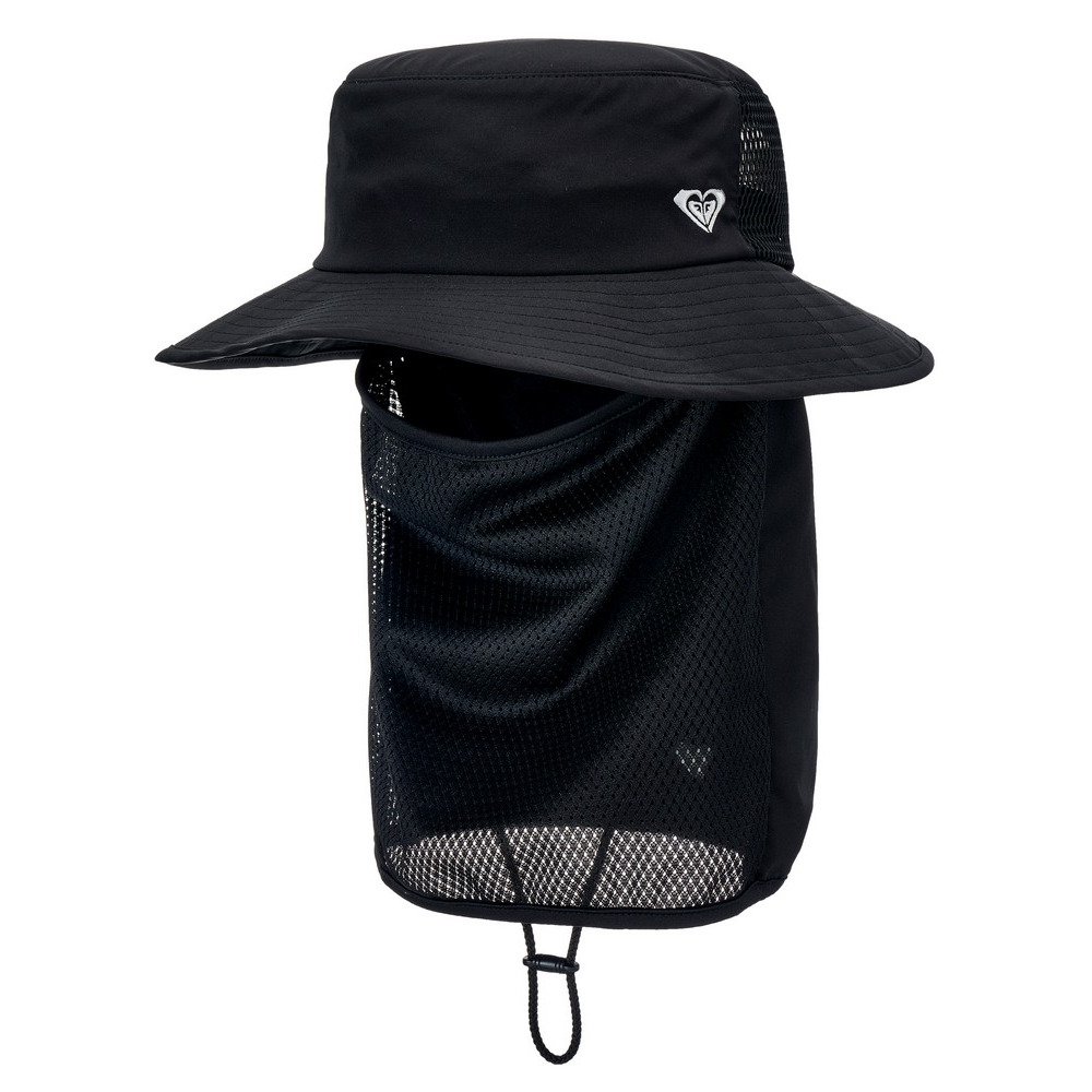 ロキシー（ROXY）（レディース）WR UV WATER FACE MASK HAT サーフハット 26SPRSA261713BLK