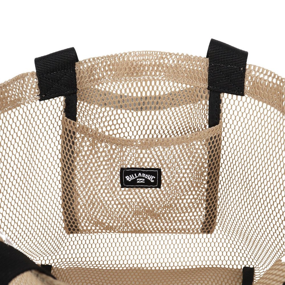 ビラボン（BILLABONG）（メンズ、レディース）メッシュ ミニトートバッグ 26SU BG01A907 BEG