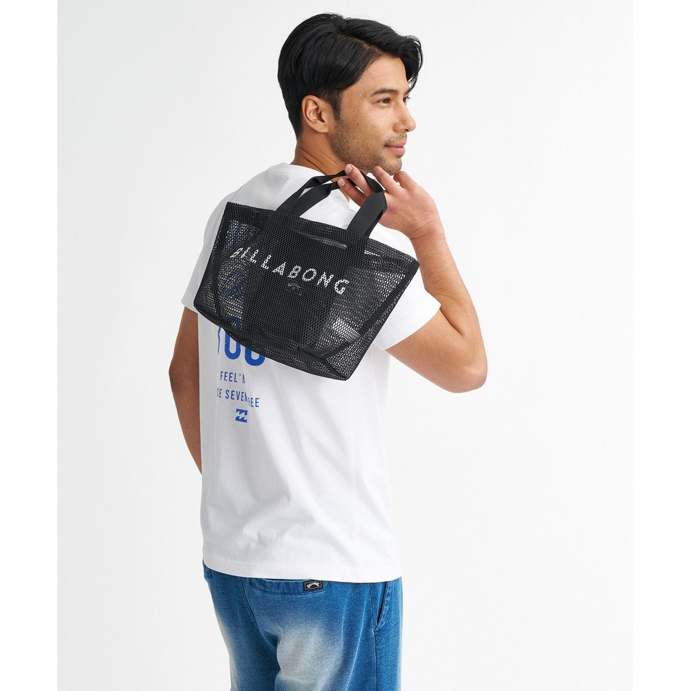 ビラボン（BILLABONG）（メンズ、レディース）メッシュ ミニトートバッグ 26SU BG01A907 BLK