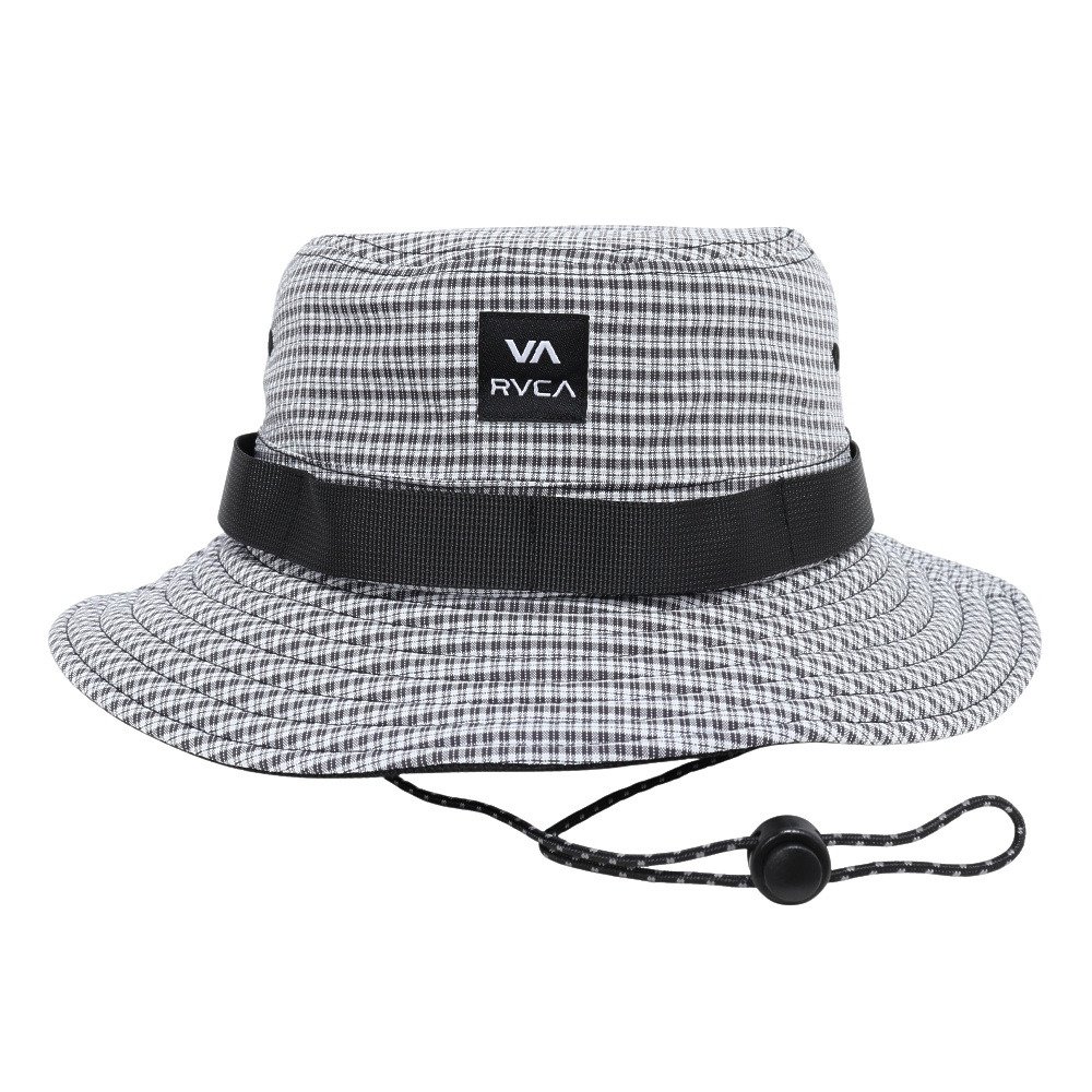 ルーカ（RVCA）（メンズ）チェック ブー二ー ハット BG04A908 BLC