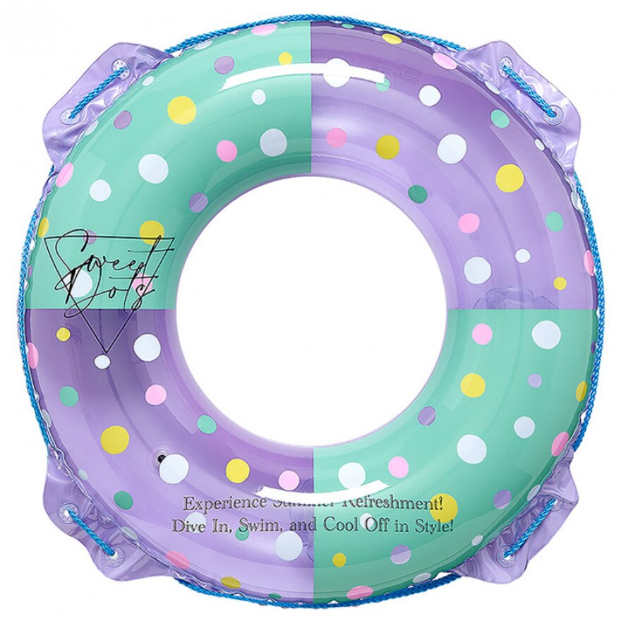 イガラシ（メンズ、レディース、キッズ）スウィートドット 浮き輪 80cm 子供 ガールズ 24RLC-181V
