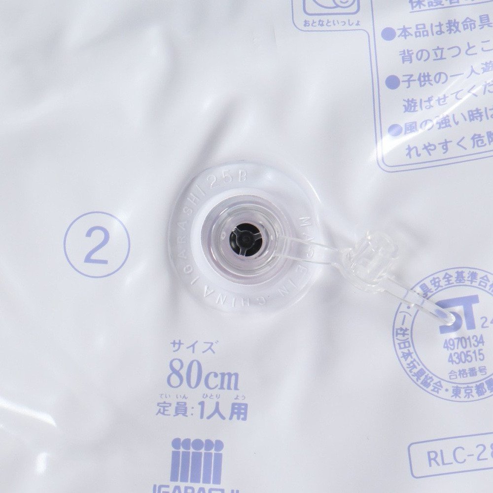 イガラシ（IGARASHI）（キッズ）パステルチェック うきわ 80cm RLC-281V