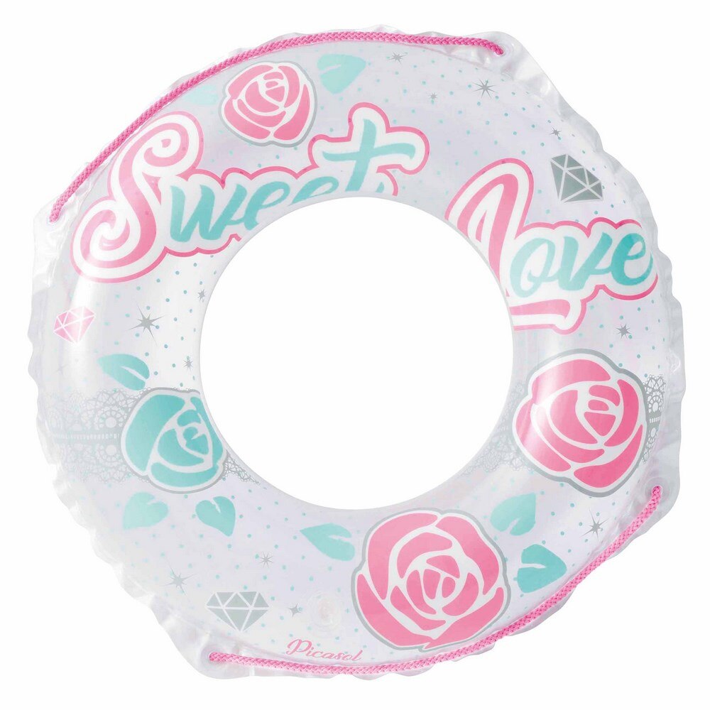  浮き輪 子供 フロート 60cm ローズ 810773