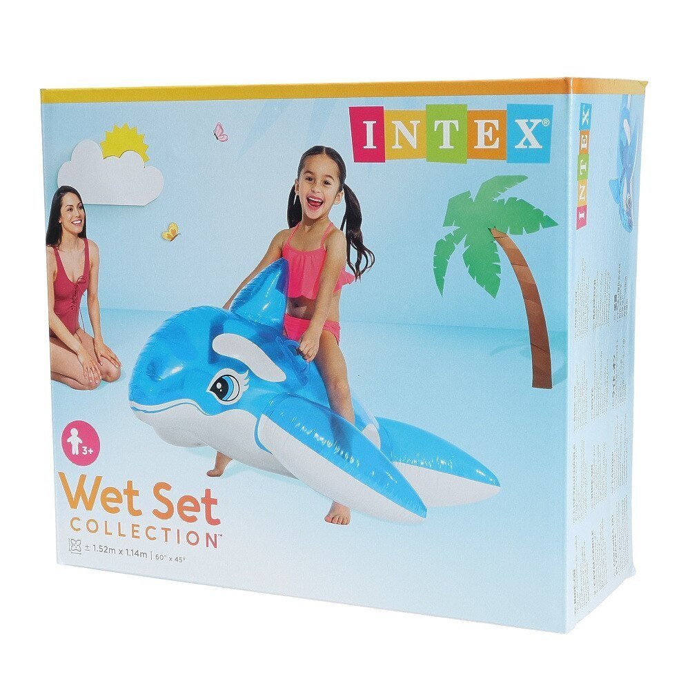 インテックス（INTEX）（キッズ）フロート リルホエール ライドオン 58523 NP
