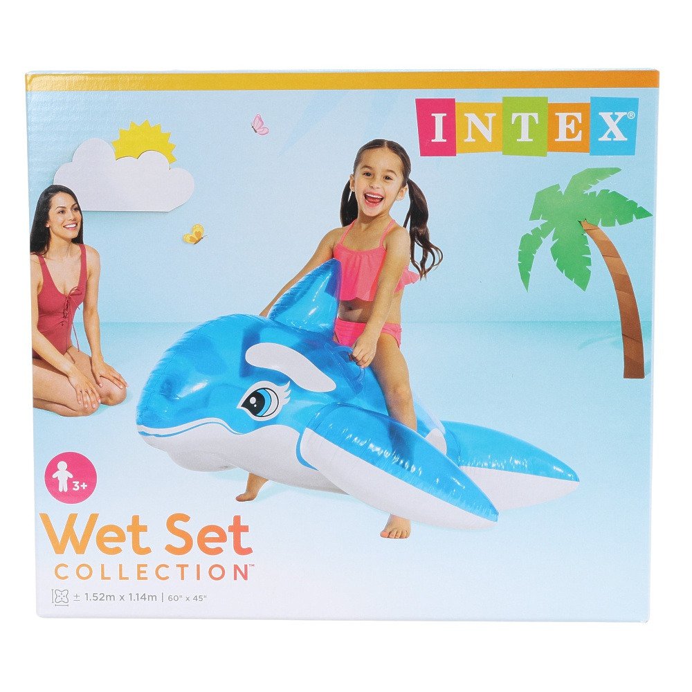 インテックス（INTEX）（キッズ）フロート LIL WHALE RIDE ON 58523 NP26