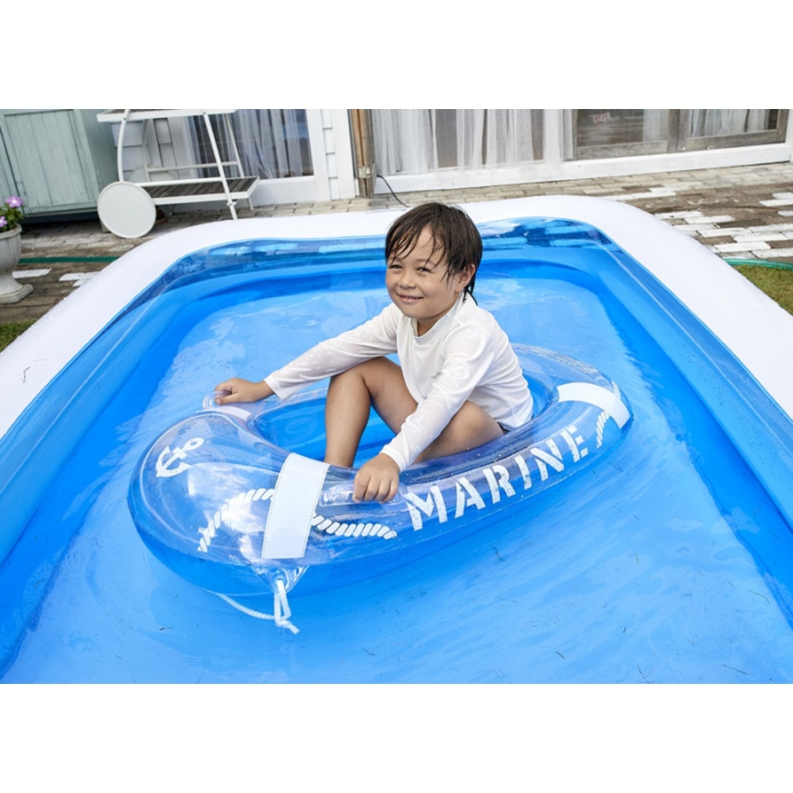 イガラシ（キッズ）キッズボート 浮き輪 フロート 子供 プール 海水浴 105cm×70cm 23BTB105V 家庭用 子供用 水遊び