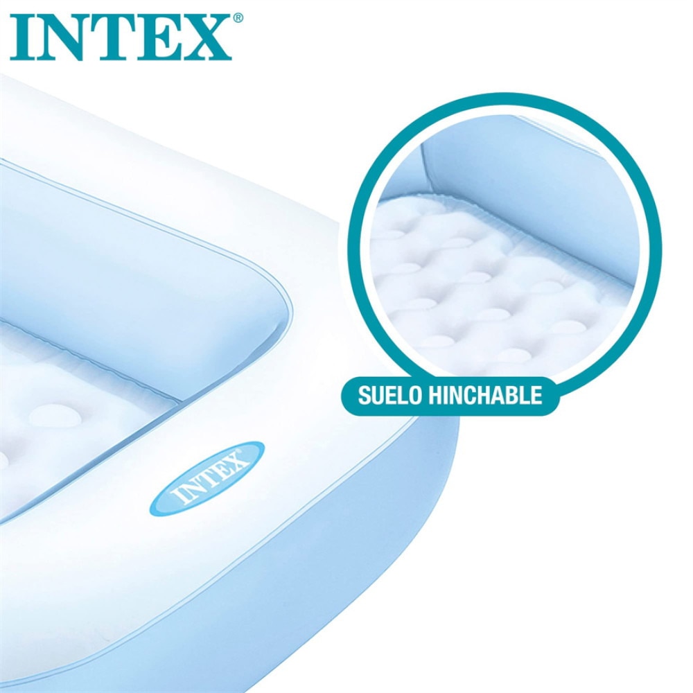 インテックス（INTEX）（キッズ）レクタングラーベビープール 166×100×25cm 57403NP ビニールプール 家庭用 子供用 水遊び 2022年モデル