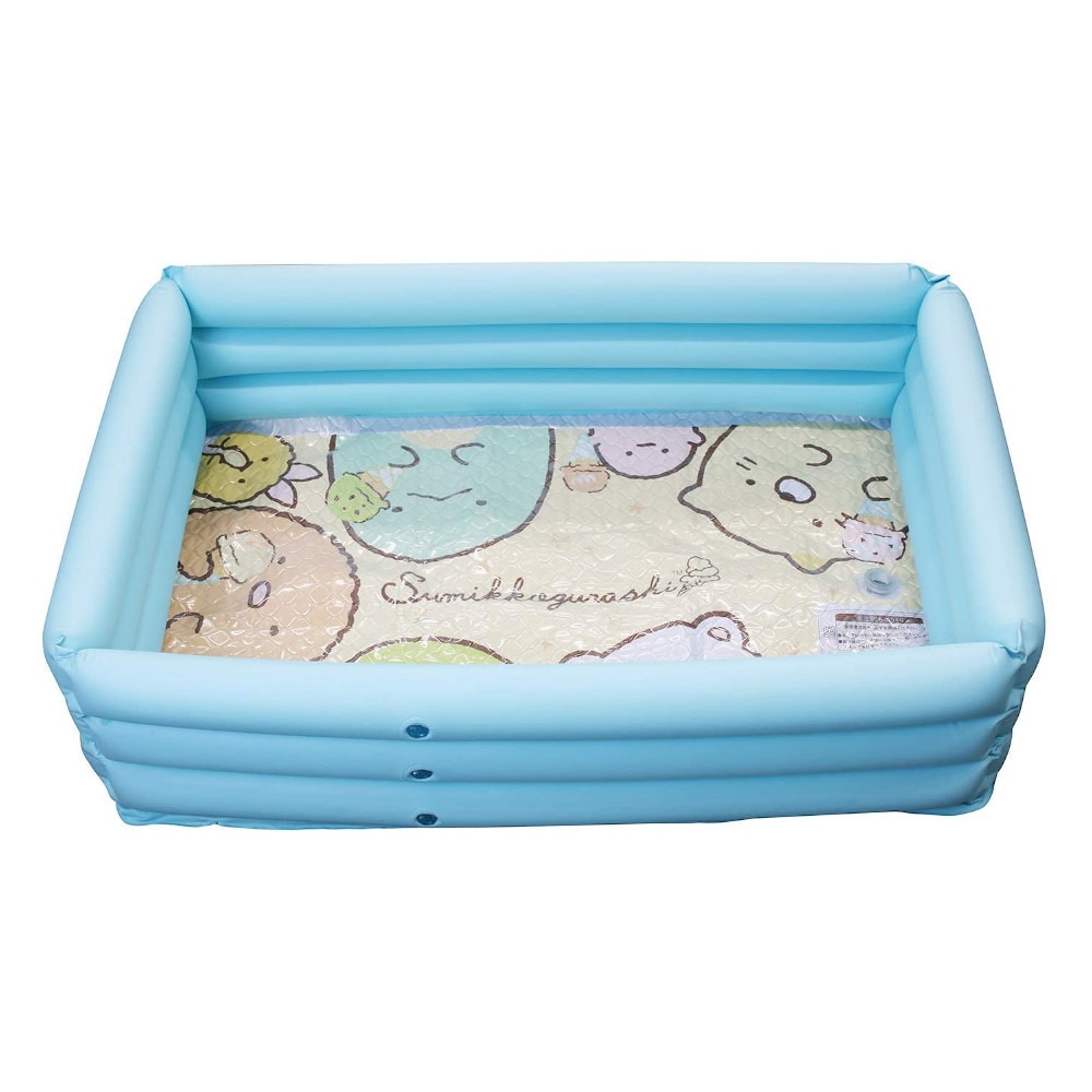 すみっコぐらし（Sumikkogurashi）（キッズ）すみっコぐらし 四角プール 90×60×30cm ビニールプール 家庭用 子供用 水遊び