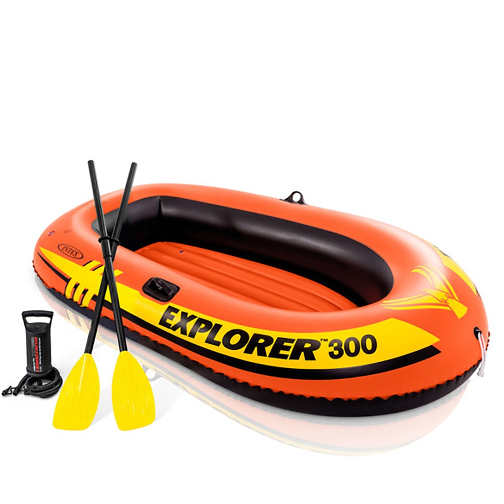 インテックス（INTEX）（メンズ、レディース、キッズ）Explorer300 ボート 3人乗り インフレータブルボート セット 58332