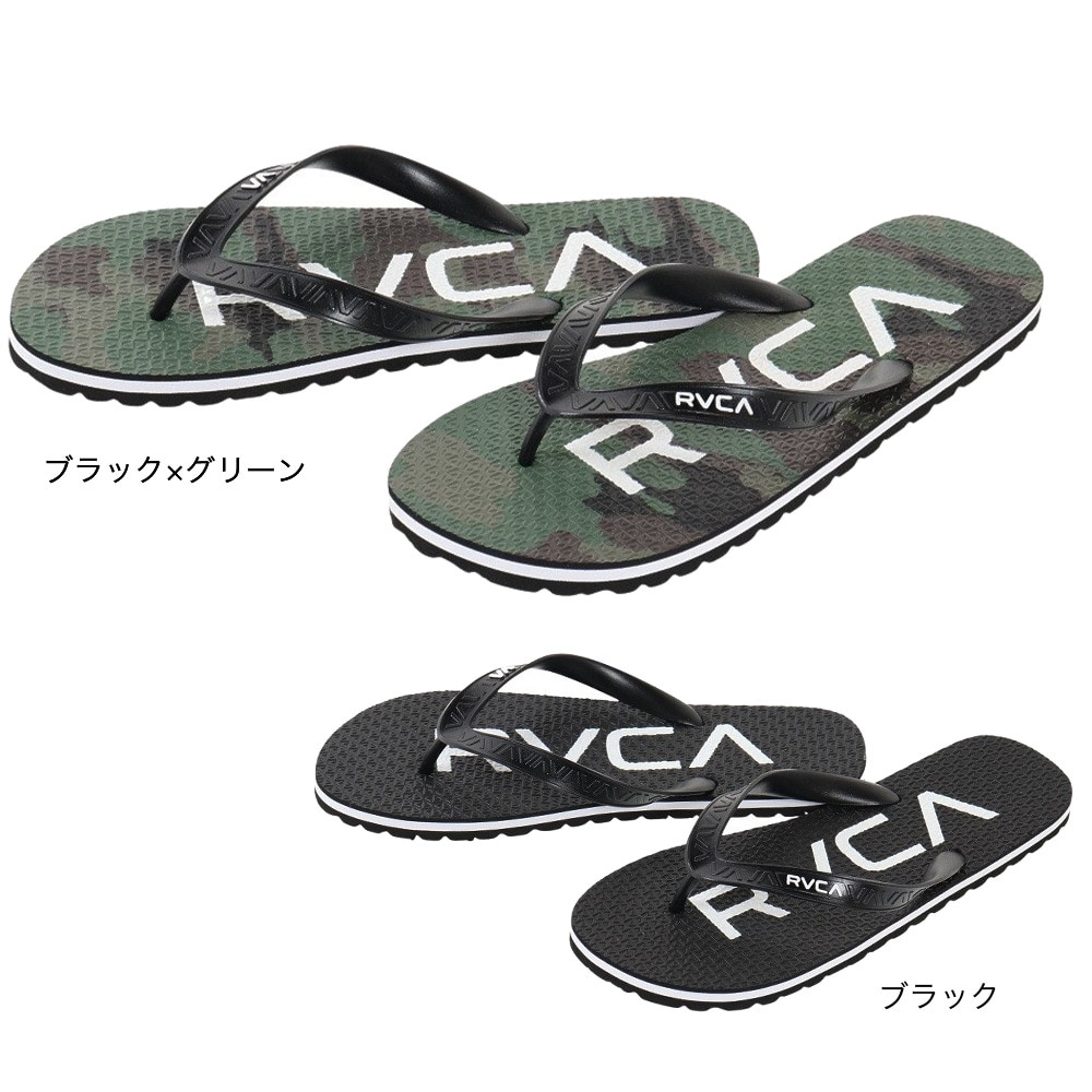 ルーカ（RVCA）（メンズ）TRENCHTOWN ビーチサンダル BC041886 CAM